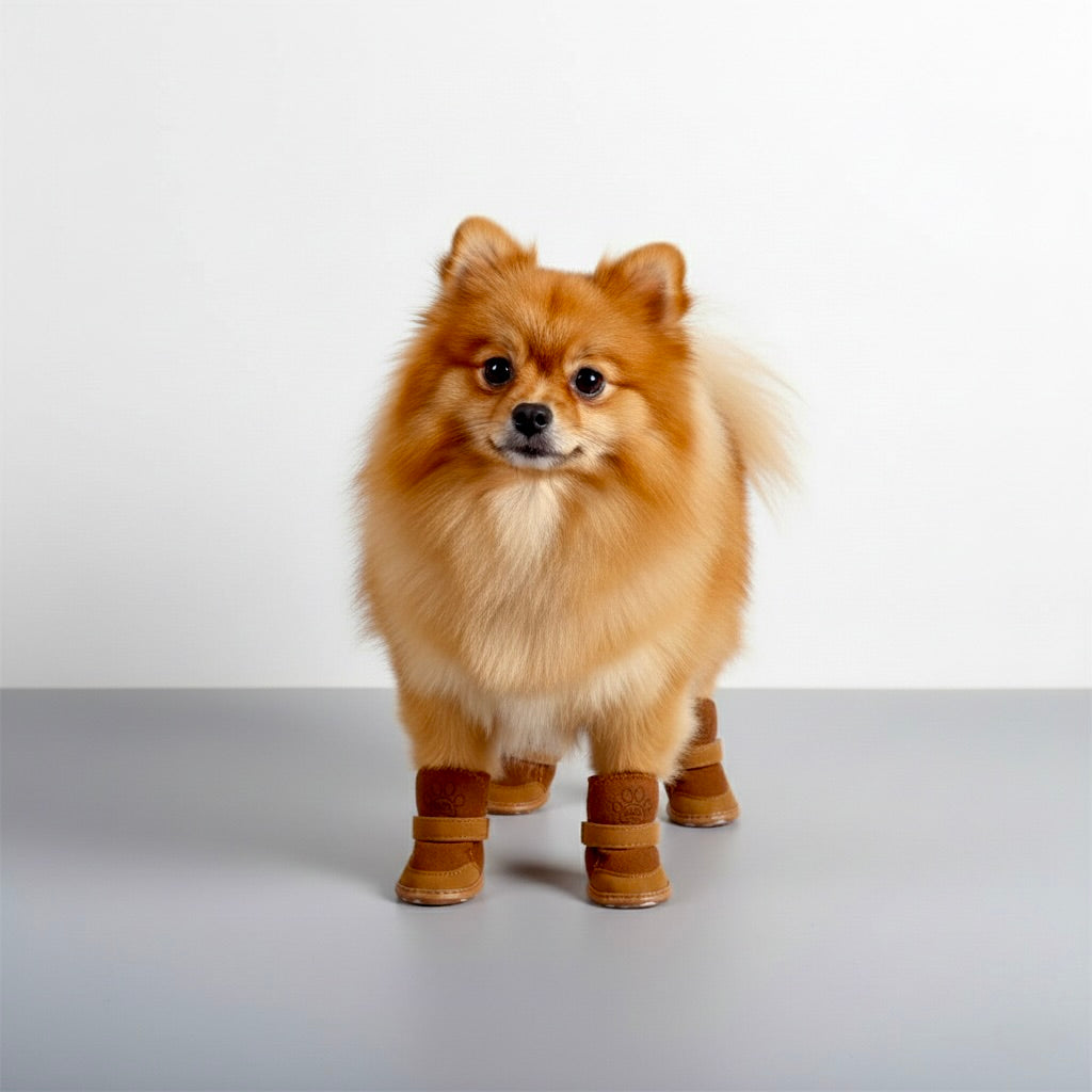 Warm Velvet Paw Protector Boots