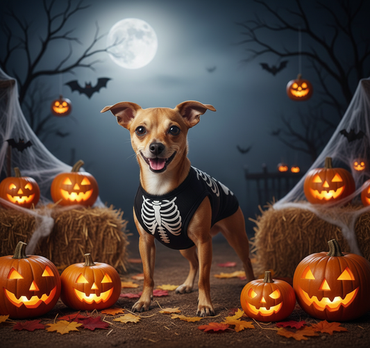 Spooky Bones Vest
